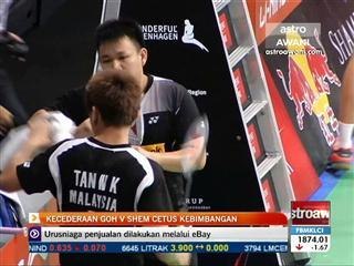 Kecederaan Goh V Shem cetus kebimbangan