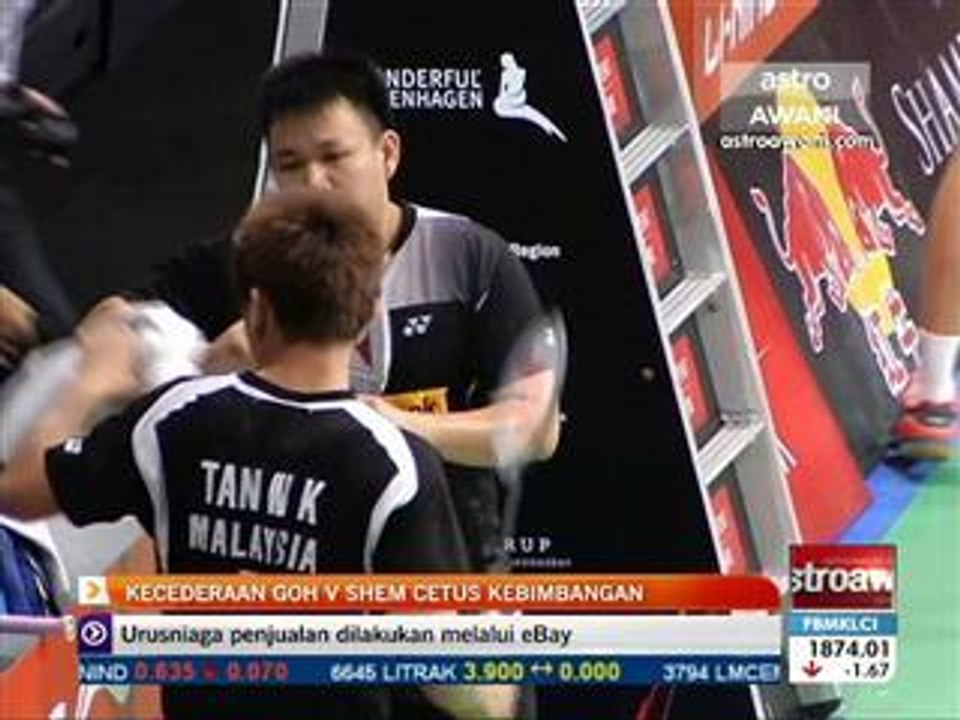 Kecederaan Goh V Shem cetus kebimbangan