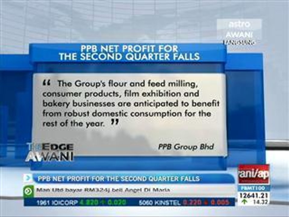 PPB net profit for the second quarter falls