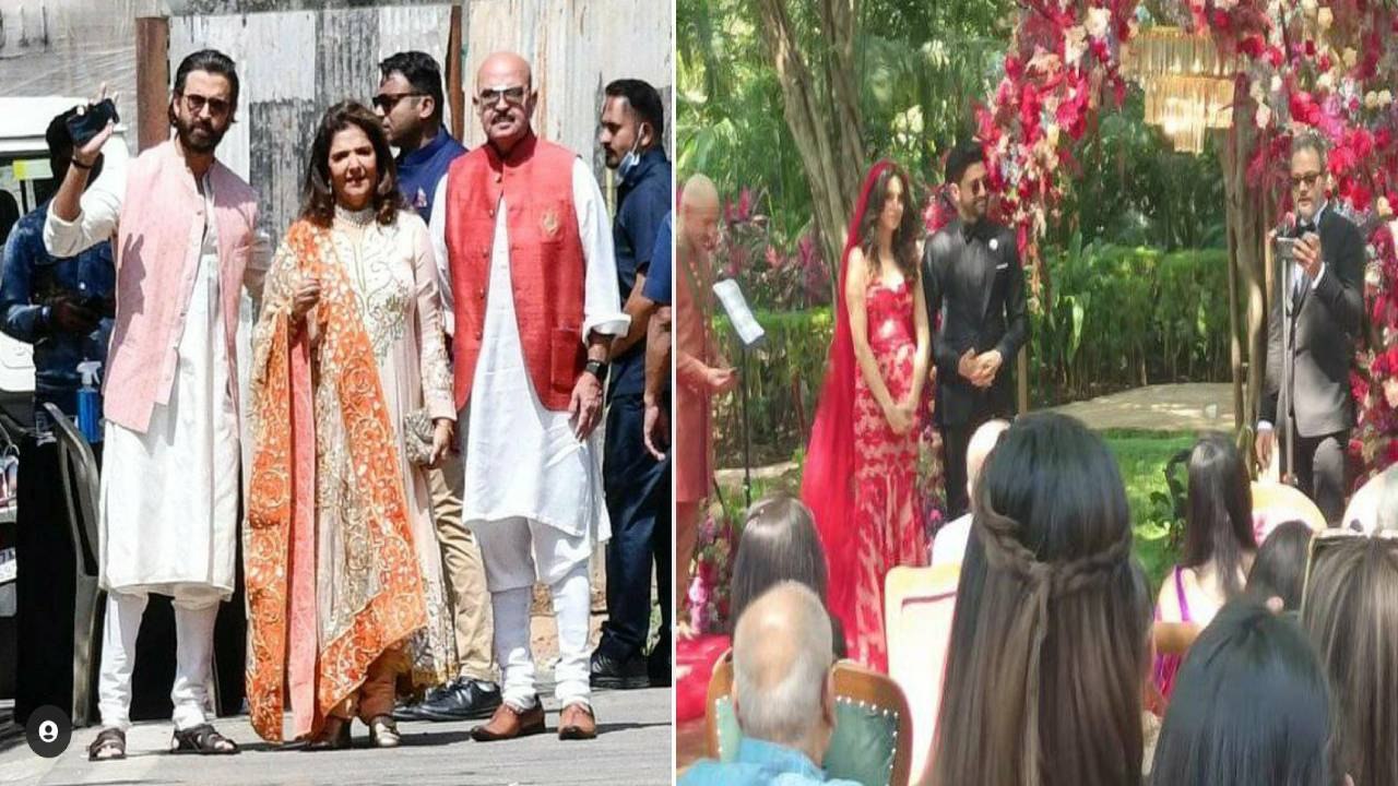 Farhan Akhtar & Shibani Dandekar wedding guest arrived at