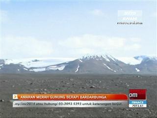 Amaran merah gunung berapi Bardarbunga
