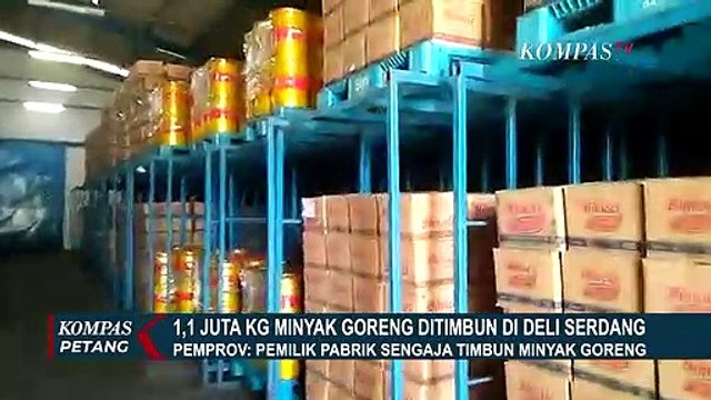 Stok Langka dan Harga Mahal, Satgas Pangan Sumut Temukan Penimbunan 1,1 Juta Kg Minyak Goreng!