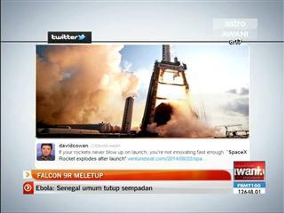 Falcon 9R meletup