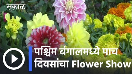 West Bengal l पश्चिम बंगालमध्ये पाच दिवसांचा Flower Show l Flower festival organised in Siliguri