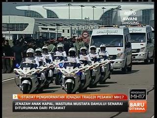 Perjalanan terakhir 20 jenazah nahas MH17