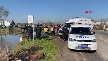 KOCAELİ'DE DERE YATAĞINDA CESET BULUNDU