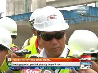 Insiden blok konkrit MRT runtuh: Projek dihentikan serta merta