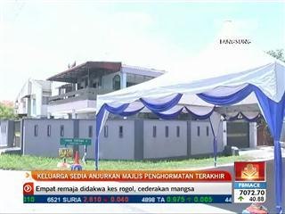 Keluarga sedia anjurkan majlis penghormatan terakhir