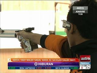 Abdul Hadi Malek gagal mara ke saingan kalah mati