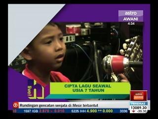 'Tegar Malaysia' cipta lagu seawal usia 7 tahun