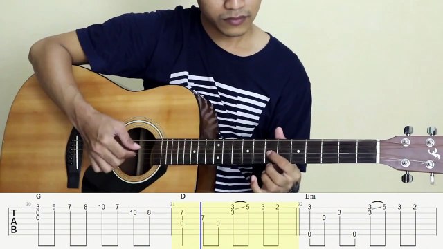 River Flows In You (Yiruma) | Fingerstyle Guitar with tab chord