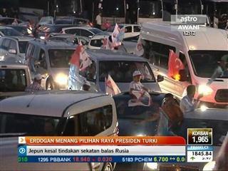 Erdogan menang pilihan raya presiden Turki