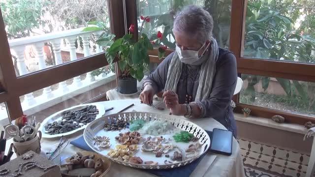 Taş ve atıkları tabloya dönüştürüyor