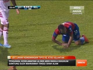 JDT lakar kemenangan tipis ke atas Kelantan