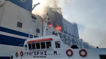 INCENDIE SUR UN PAQUEBOT EN GRECE : 12 PERSONNES DISPARUES, VOICI CE QUE L'ON SAIT DU DRAME