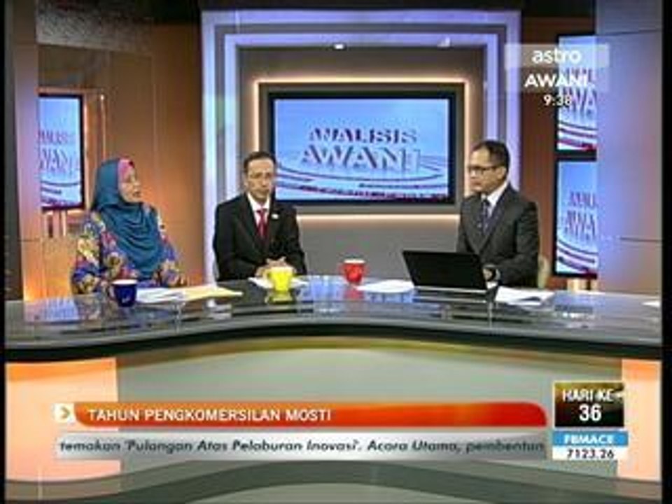 Analisis Awani: Tahun Pengkomersialan MOSTI