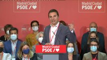 El PSOE de Madrid: 