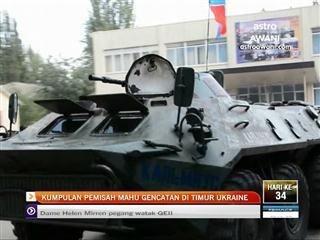 Kumpulan pemisah mahu gencatan senjata di timur Ukraine