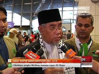 Gaza: MAPIM bawa bantuan RM1 juta