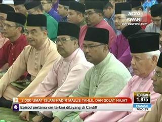 1,000 umat Islam hadir majlis tahlil dan solat hajat