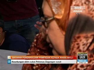 Bayaran pendahuluan pampasan kepada waris MH17