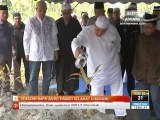 Jenazah bapa Zahid Hamidi selamat dikebumi