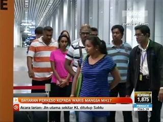 Bayaran PERKESO kepada waris mangsa MH17