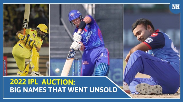 2022 IPL Auction: Big names that went unsold star cricketers who did not get bids at auction