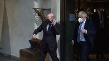 Boris Johnson and Olaf Scholz meet in Germany