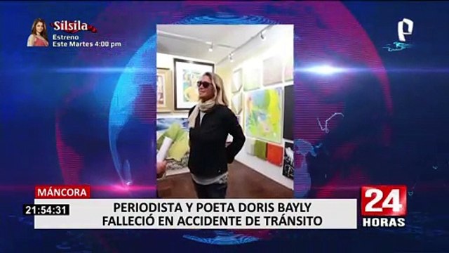 Doris Bayly, hermana de Jaime Bayly, falleció en accidente de tránsito