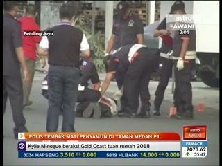 Polis tembak mati penyamun di Taman Medan PJ