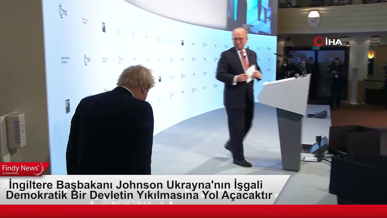 İngiltere Başbakanı Johnson Ukrayna'nın İşgali Demokratik Bir Devletin Yıkılmasına Yol Açacaktırx1