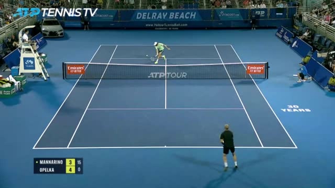 Highlights: Lokalmatador Opelka im Halbfinale