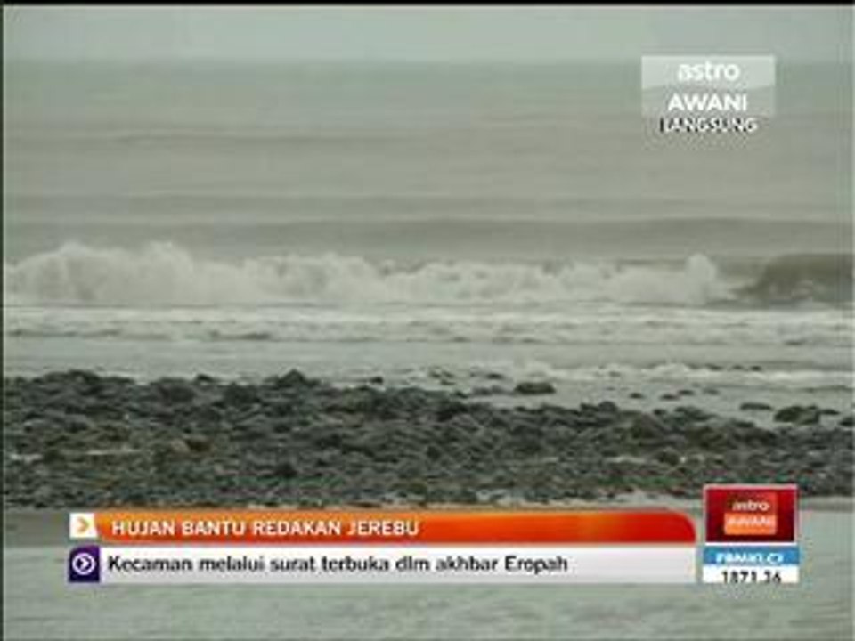 Hujan bantu redekan jerebu