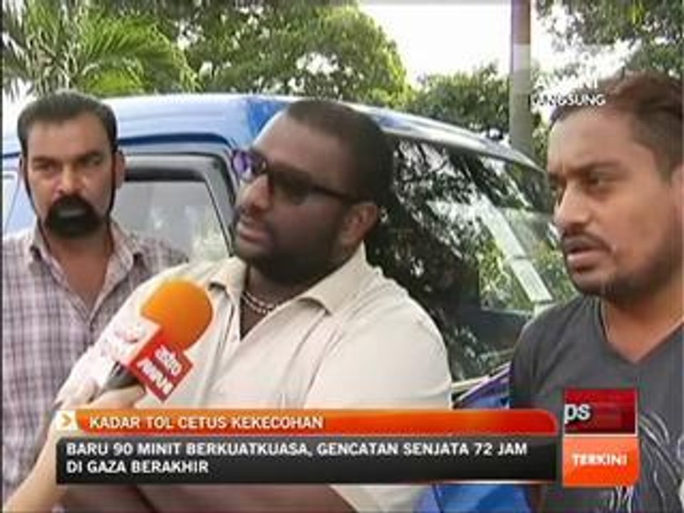 Kadar tol cetus kekecohan