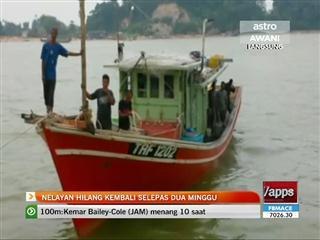 Nelayan hilang kembali selepas dua minggu