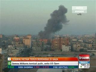 Syawal ketiga terus berdarah di Gaza