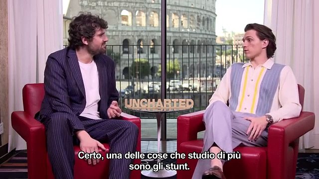 Uncharted - Frank Matano intervista Tom Holland