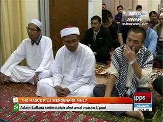 The Hague pilu mengenang MH17