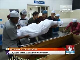 Meninggal dunia ketika bersolat