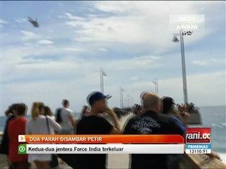 Dua parah disambar petir