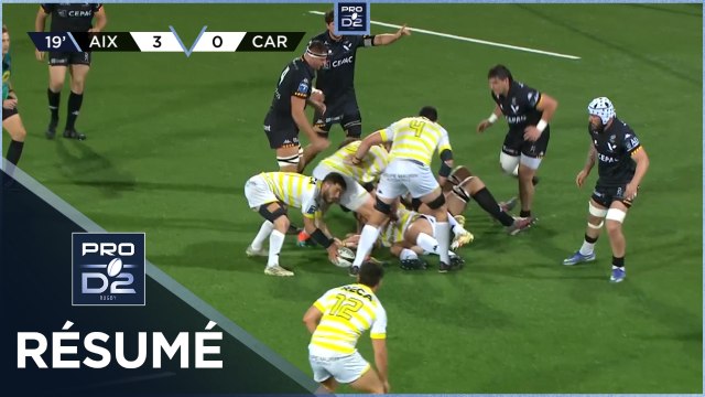 PRO D2 - Résumé Provence Rugby-US Carcassonne: 24-20 - J21 - Saison 2021/2022