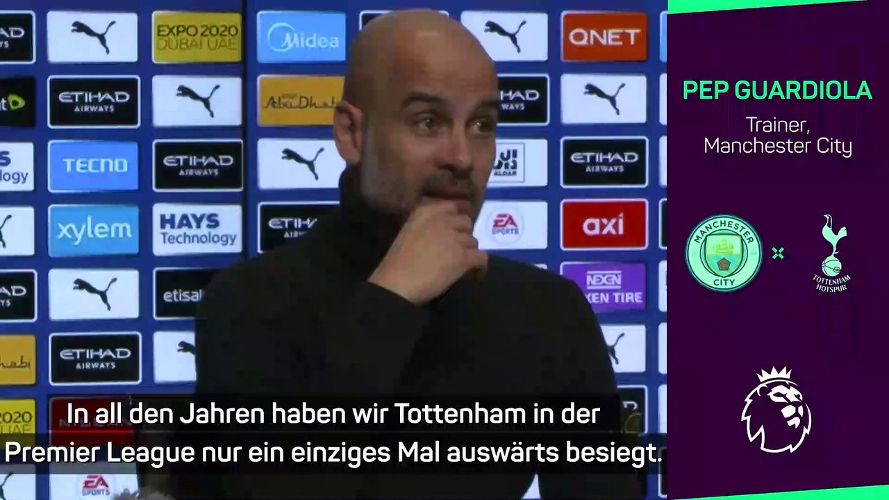 Guardiola: 'Pochettinos Spurs beeindruckten mich'