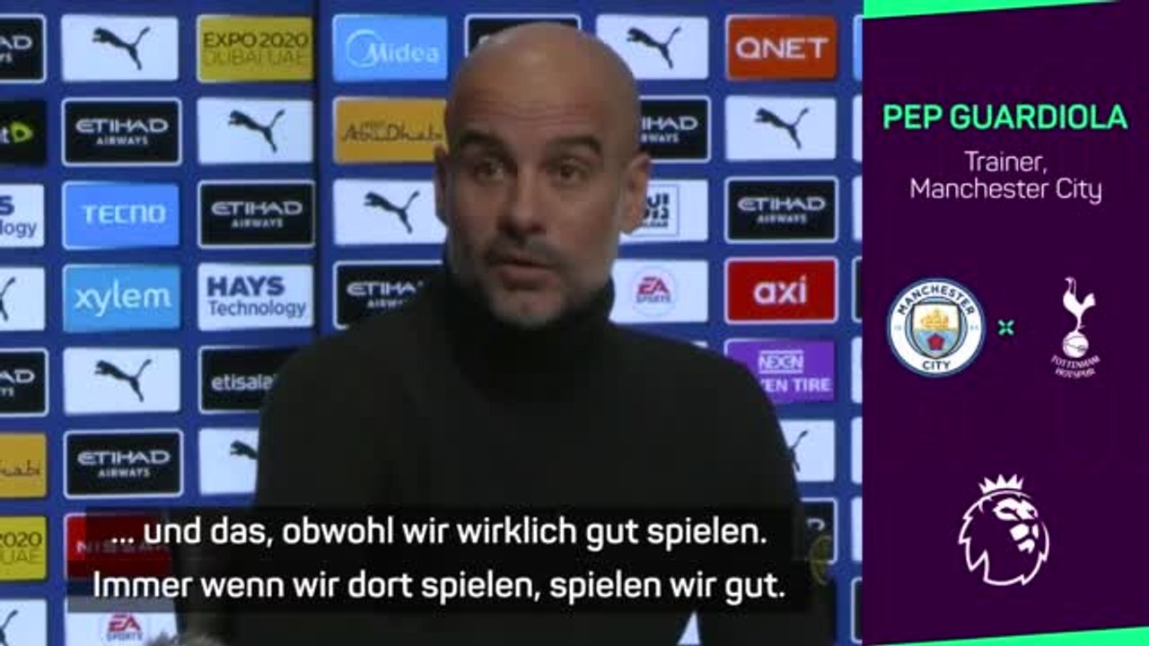 Guardiola: 'Pochettinos Spurs beeindruckten mich'