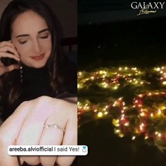 Congratulations are in order for Areeba Alvi who just got engaged  #AreebaAlvi