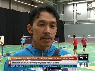 Peluang badminton dilihat mudah di pusingan awal