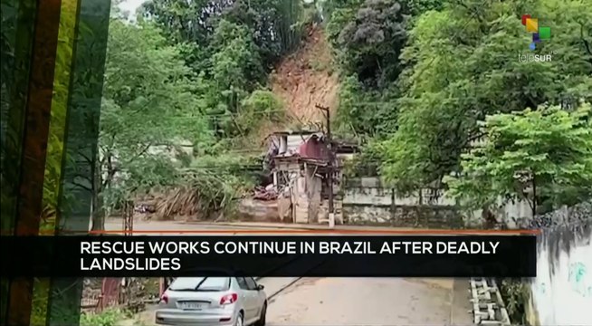 FTS 12:30 19-02: Brazil reports new victims of weather disaster in Petrópolis