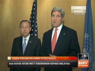 Usaha perjanjian damai dipertingkat