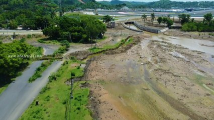 Super mantap !!! Cek alat berat untuk pengaspalan sudah tiba & lanjut pengecetan sirkuit mandalika