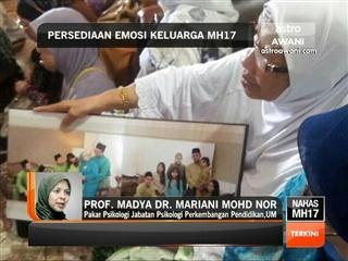 Persediaan emosi keluarga MH17